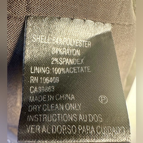 TAHARI BY ARTHUR S. LEVINE Women’s Brown Tweed Short Sleeve Dress Size 4 - Picture 5 of 11